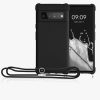 Калъф за Google Pixel 6 Pro, Силиконов, Черен, 55917.01, kwmobile