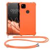 Кейс за Google Pixel 4a, Силиконов, Оранжев, 53842.150