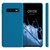 Капак за Samsung Galaxy S10 Plus, Силиконов, Син, 49028.224