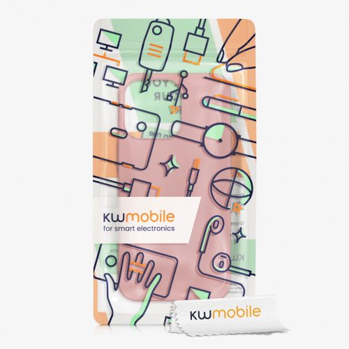 Калъф за iPhone 13 Pro, Силиконов, Розов, 55958.193