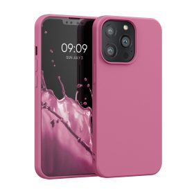   Калъф за iPhone 13 Pro, Силиконов, Розов, 55962.212