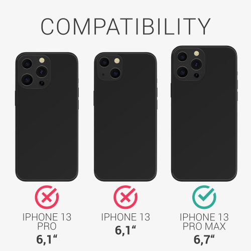 Кейс за iPhone 13 Pro Max, Силиконов, Прозрачен, 55979.81