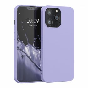   Кейс за iPhone 13 Pro, Силиконов, Лилав, 55958.139