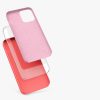 Калъф за iPhone 12 / iPhone 12 Pro, Силиконов, Розов, 52641.141