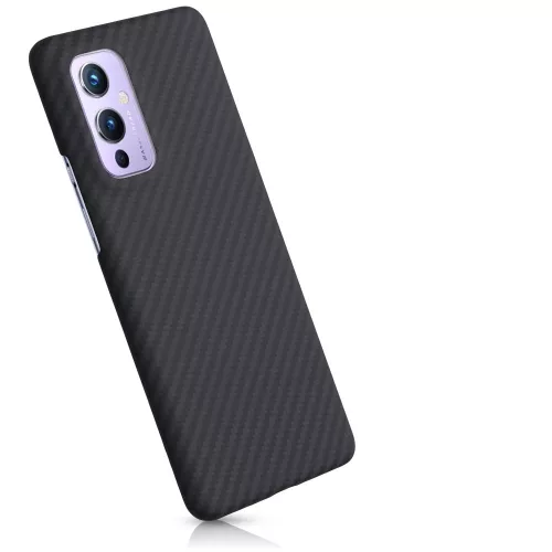 Калъф за OnePlus 9, арамид, черен, 56041.47