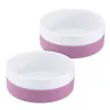Комплект от 2 купички за котки и кучета Navaris, Anti-slip, Pink, 53411.08