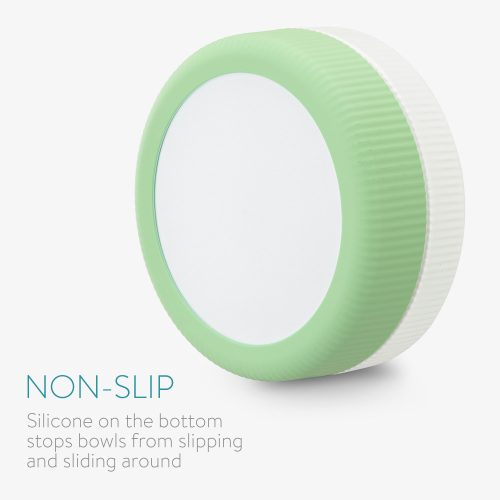 Комплект от 2 купи за котки и кучета Navaris, Anti-slip, Green, 53411.07