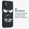 Калъф за Xiaomi Redmi Note 10 5G, силиконов, черен, 56053.01, kwmobile