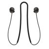 Каишка за слушалки Sony WF-1000XM4, Kwmobile, черна, силикон, 56105.01