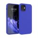 Калъф за Apple iPhone 12 / iPhone 12 Pro, Силиконов, Син, 53938.134, kwmobile