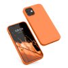 Калъф за Apple iPhone 12 / iPhone 12 Pro, силиконов, оранжев, 53938.150, kwmobile