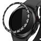 Рамка за циферблат за Samsung Galaxy Watch 4 Classic (46mm), kwmobile, стомана, черен, 56179.01