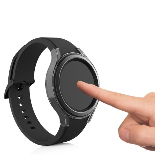 Комплект от 2 калъфа за Samsung Galaxy Watch 4 Classic (46 мм), kwmobile, пластмаса, черен, 56181.01