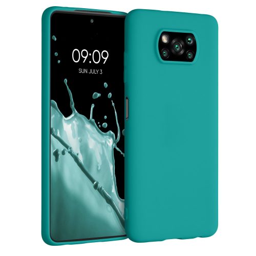 Калъф за Xiaomi Poco X3 NFC / Poco X3 Pro, Силиконов, Зелен, 53482.57, kwmobile