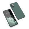Кейс за Xiaomi Redmi Note 10 5G, Силиконов, Зелен, 54947.171, kwmobile