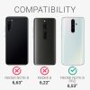 Калъф за Xiaomi Redmi Note 8 Pro, Силиконов, Черен, 50248.01, kwmobile