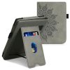 Капак за PocketBook Touch Lux 5 / Touch Lux 4 / Touch HD 3, Екологична кожа, Сив, kwmobile, 54817.06