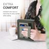 Капак за PocketBook Touch Lux 5 / Touch Lux 4 / Touch HD 3, Екологична кожа, Сив, kwmobile, 54817.06
