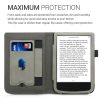 Капак за PocketBook Touch Lux 5 / Touch Lux 4 / Touch HD 3, Екологична кожа, Сив, kwmobile, 54817.06