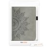 Капак за PocketBook Touch Lux 5 / Touch Lux 4 / Touch HD 3, Екологична кожа, Сив, kwmobile, 54817.06