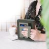 Капак за PocketBook Touch Lux 5 / Touch Lux 4 / Touch HD 3, Екологична кожа, Сив, kwmobile, 54817.06