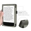 Капак за PocketBook Touch Lux 5 / Touch Lux 4 / Touch HD 3, Екологична кожа, Сив, kwmobile, 54817.04