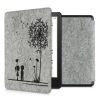 Калъф за Kindle Paperwhite 11, текстилен, сив, kwmobile, 56260.01