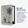 Калъф за Kindle Paperwhite 11, текстилен, сив, kwmobile, 56260.01