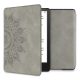 Калъф за Kindle Paperwhite 11, Екологична кожа, Сив, kwmobile, 56257.06