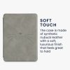 Калъф за Kindle Paperwhite 11, еко кожа, сив, kwmobile, 56257.05