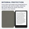 Калъф за Kindle Paperwhite 11, еко кожа, сив, kwmobile, 56257.05