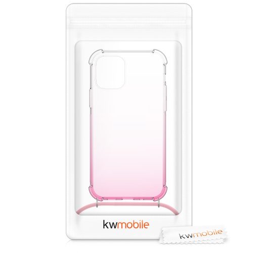 Калъф за Apple iPhone 12 / iPhone 12 Pro, Силиконов, Розов, 54084.05, kwmobile
