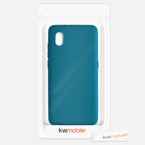 Кейс за Alcatel 1B (2020), Силиконов, Зелен, 51516.224, kwmobile