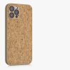 Калъф за Apple iPhone 12 / iPhone 12 Pro, корк, кафяв, 56310.24, kwmobile