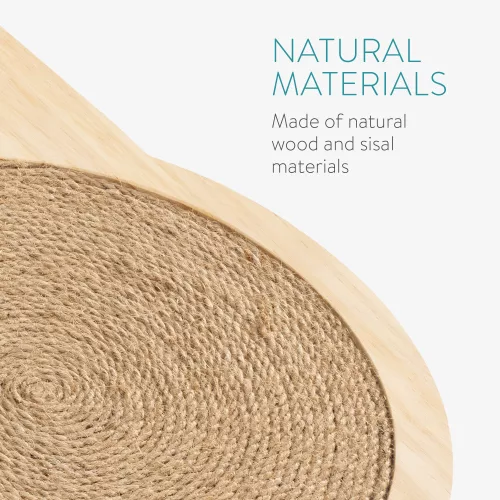 Дъска за драскане за котки Navaris, Sisal, Brown, 56329.1