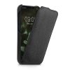 Калъф за Apple iPhone 13 Mini, Естествена кожа, Черен, 56409.01, kalibri