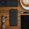 Калъф за Apple iPhone 13 Mini, Естествена кожа, Черен, 56409.01, kalibri