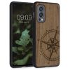 Калъф за OnePlus Nord 2 5G, дърво, кафяв, 56448.01, kwmobile