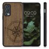 Калъф за OnePlus Nord 2 5G, дърво, кафяв, 56448.01, kwmobile