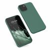 Калъф за Apple iPhone 13 Mini, Силиконов, Зелен, 55931.166, kwmobile