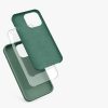 Калъф за Apple iPhone 13 Pro, Силиконов, Зелен, 55880.166, kwmobile