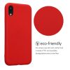 Калъф за Apple iPhone XR, растителни влакна, червен, 49105.208, калибри