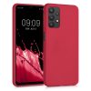 Калъф за Samsung Galaxy A32 5G, Силиконов, Червен, 54328.229, kwmobile