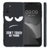 Калъф за Samsung Galaxy A03s, силиконов, черен, 56519.01, kwmobile