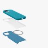 Калъф за Apple iPhone 12 Mini, Силиконов, Син, 56555.57, kwmobile