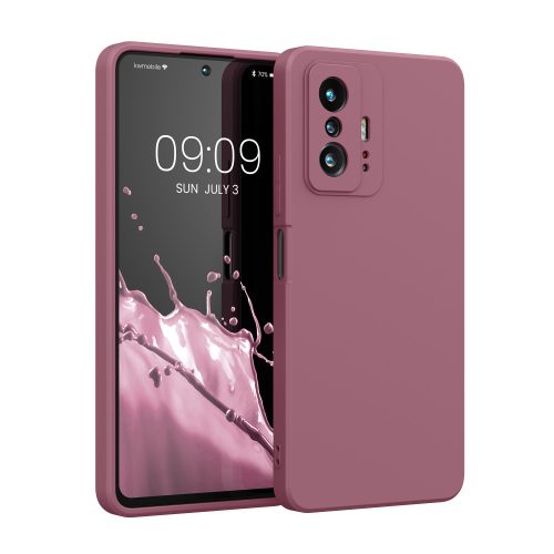 Калъф за Xiaomi 11T / 11T Pro, Силиконов, Розов, 56573.167, kwmobile