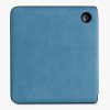 Калъф за Kobo Libra 2, Екологична кожа, Син, kwmobile, 56576.78