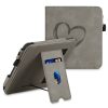 Калъф за Kobo Libra 2, Екологична кожа, Сив, kwmobile, 56581.02