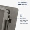 Калъф за Kobo Libra 2, Екологична кожа, Сив, kwmobile, 56581.02