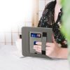 Калъф за Kobo Libra 2, Екологична кожа, Сив, kwmobile, 56581.02